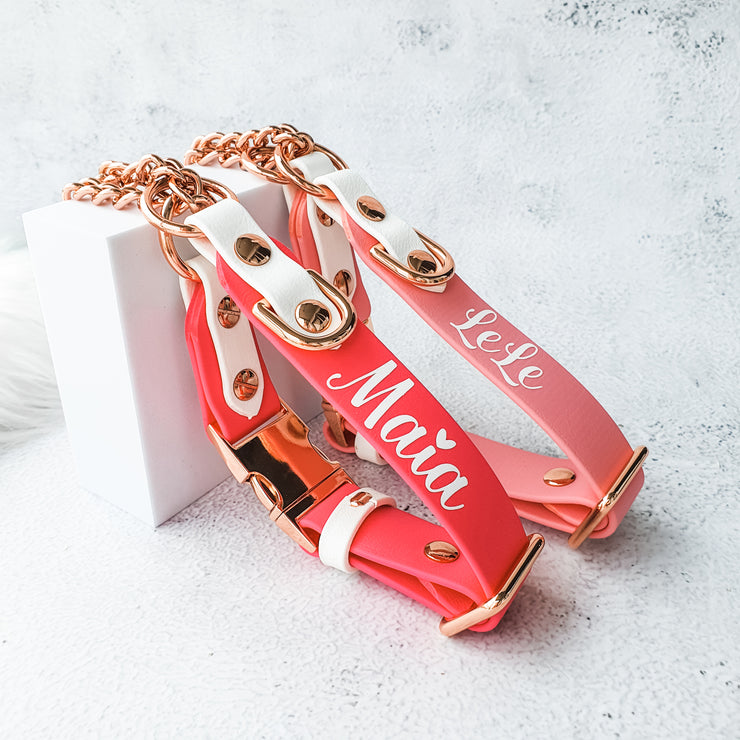 Fat Easy Clip Adjustable Martingale Collar