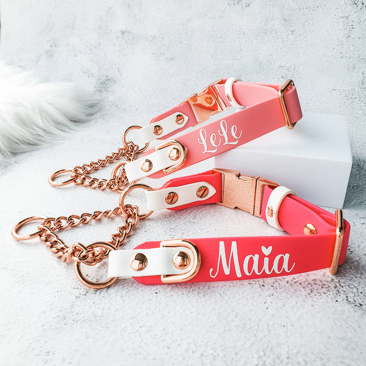 Fat Easy Clip Adjustable Martingale Collar