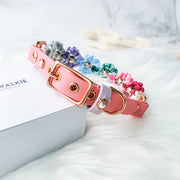 Dog flower collar wedding diy