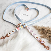 Rainbow Braided Multiway Leash